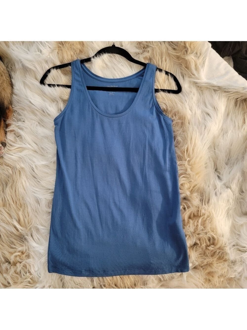 Saks Fifth Ave Majestic Filatures Tank Top Ocean Blue Large